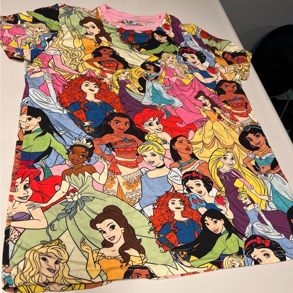 Disney Princess AOP T-Shirt - Cakeworthy